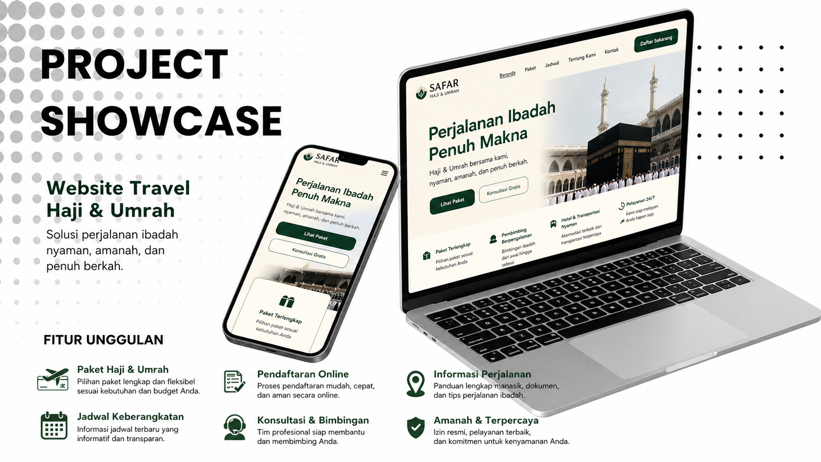 web travel haji dan umrah safari haji